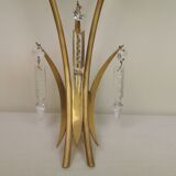 Double bronze sconce