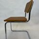 Chaise design Cesca modèle b32 en chrome