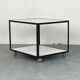 Table d'Appoint Roulante Mid-Century en Stratifié Blanc et Acier Noir par George Nelson pour Herman Miller, 1950s