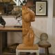 Sculpture nu en chêne 1960’s