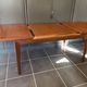 Table extensible scandinave en teck 150/225x86cm vintage an60