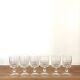 Red wine glasses - vintage - Luminarc - "Quadrille" model - Very good condition