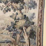 19th-century Aubusson Verdure tapestry