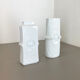 Ensemble de 2 vases d’art en porcelaine originale fabriqués par Royal Bavaria KPM Allemagne, années 1970