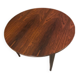 Scandinavian rosewood table from Rio 60s