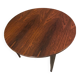 Scandinavian rosewood table from Rio 60s