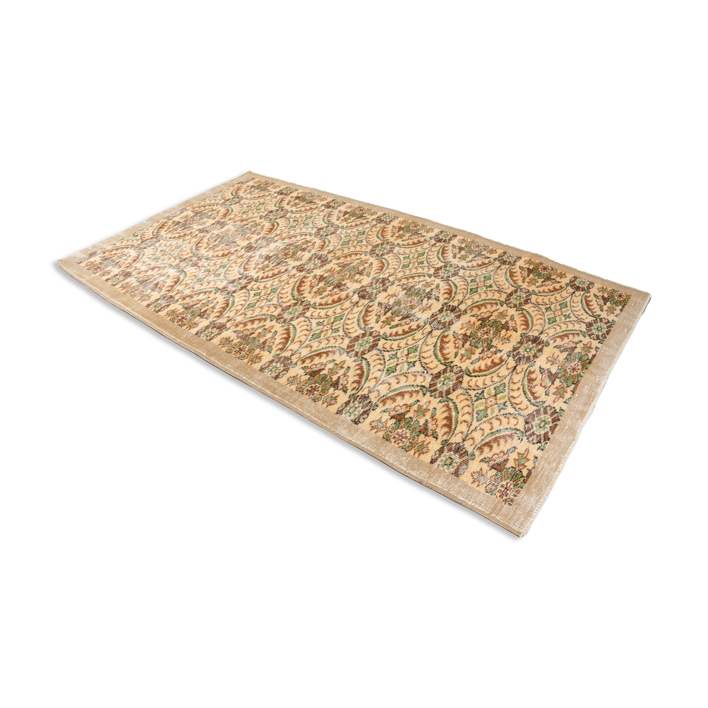 Vintage Floor Handmade Turkish Rug sku1062