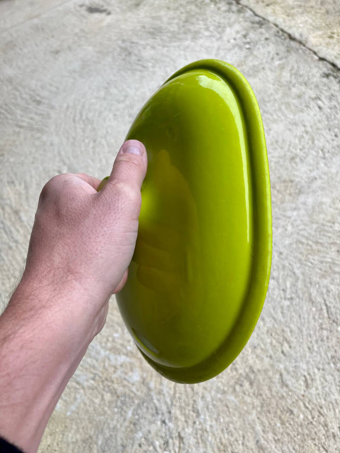 Vintage cocotte le creuset Mama 25 par enzo mari