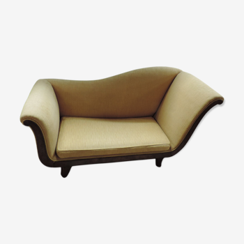 Chaise longue XIXth at two places