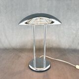 Robert Sonneman's Chrome Mushroom Lamp for Ikea, 1980s