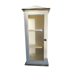 Vitrine en bois peint