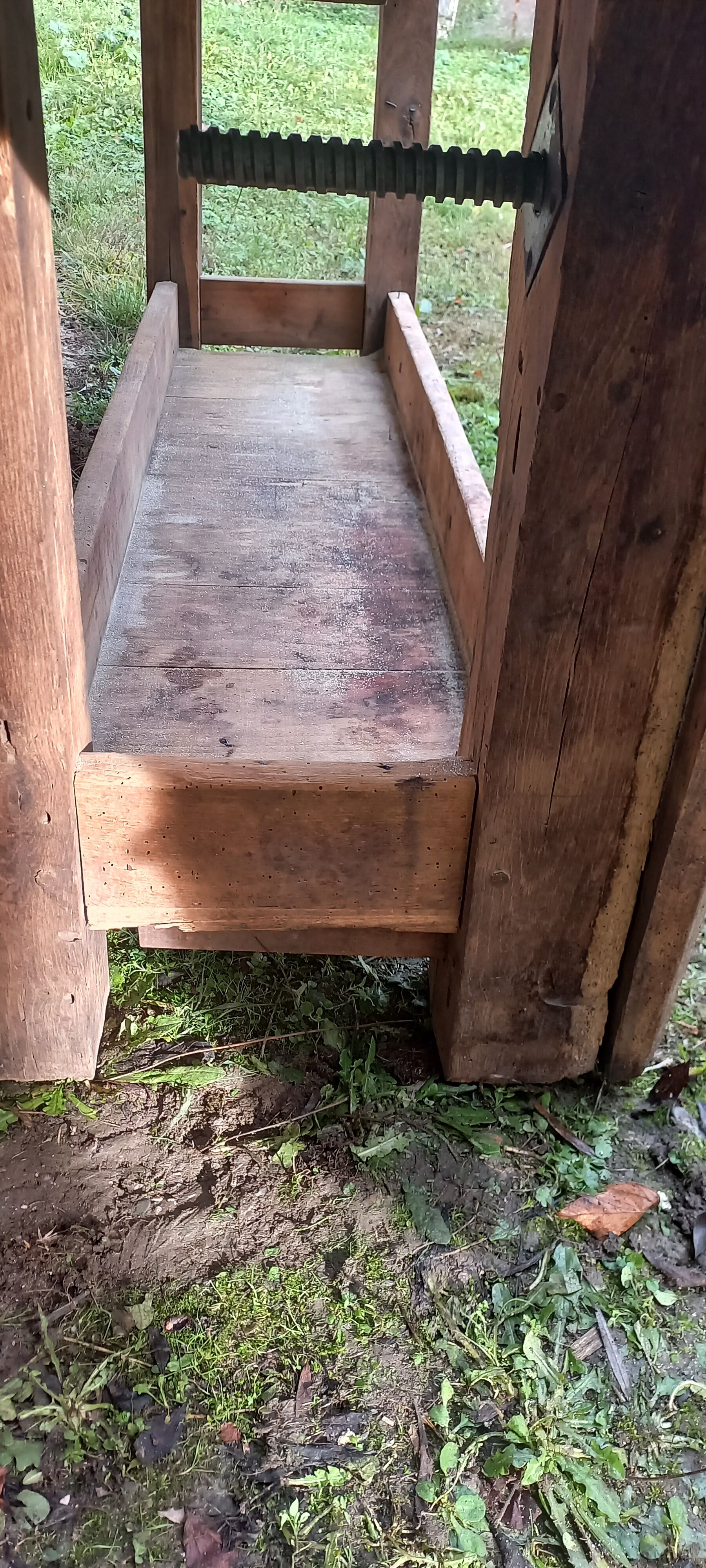 Old workbench 19th century