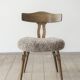 Henning Kjærnulf, solid oak dining chair (pair)