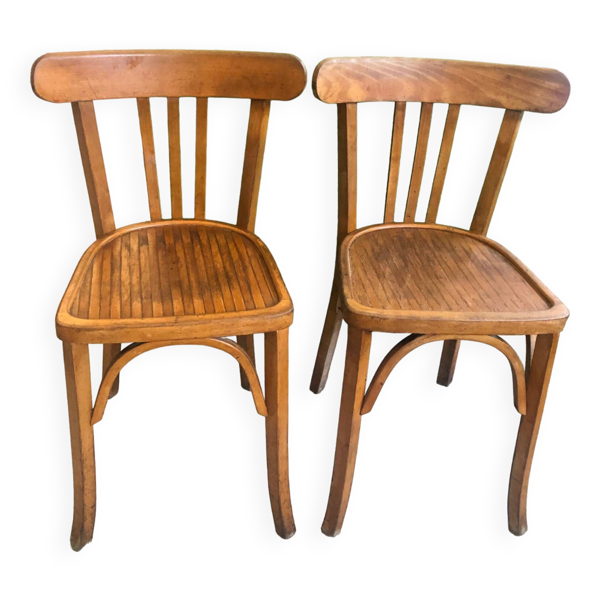 Pair of bistro chairs