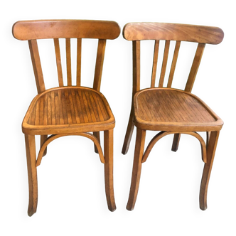 Pair of bistro chairs