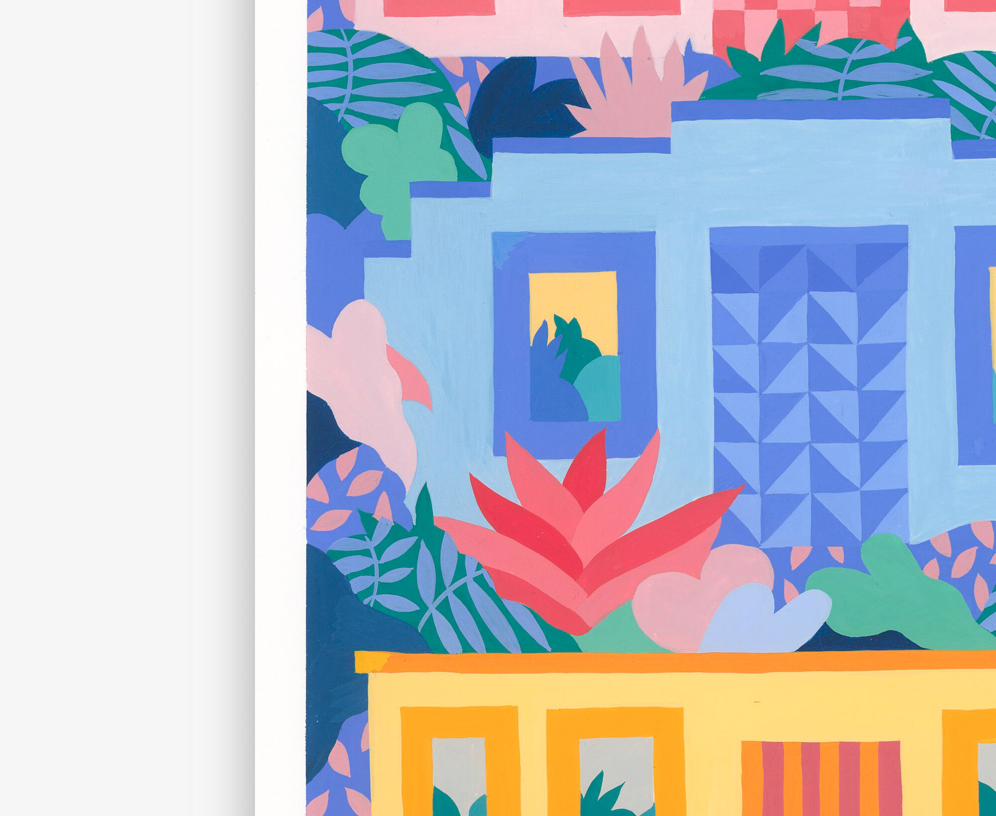 Original painting, haciendas