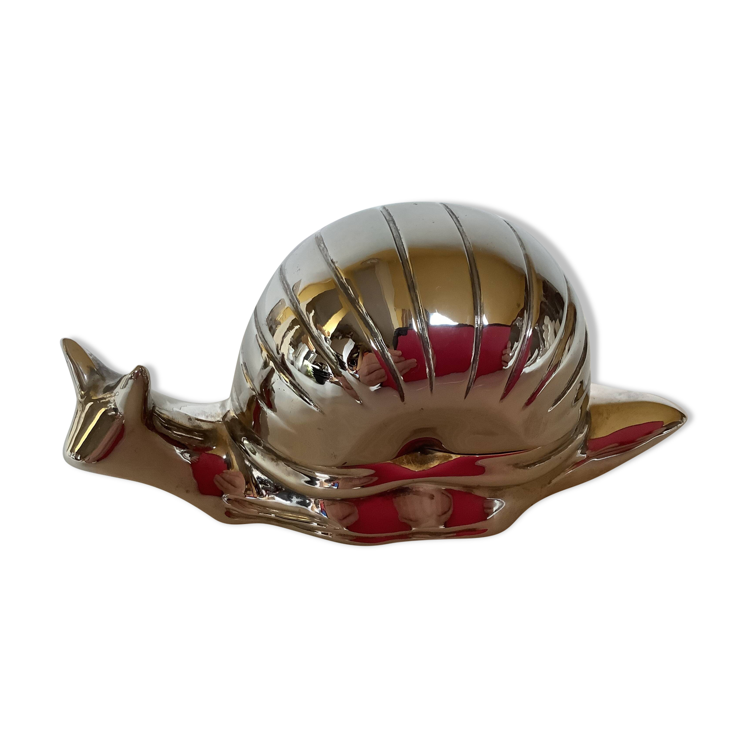 Beurrier escargot en métal