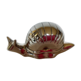 Metal snail butter dish