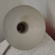 Vintage brushed aluminum wall lamp