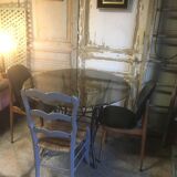 Paire de chaises Pegase par Baumann 1960