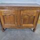 Buffet bas normand sculpté en chêne XIX ème