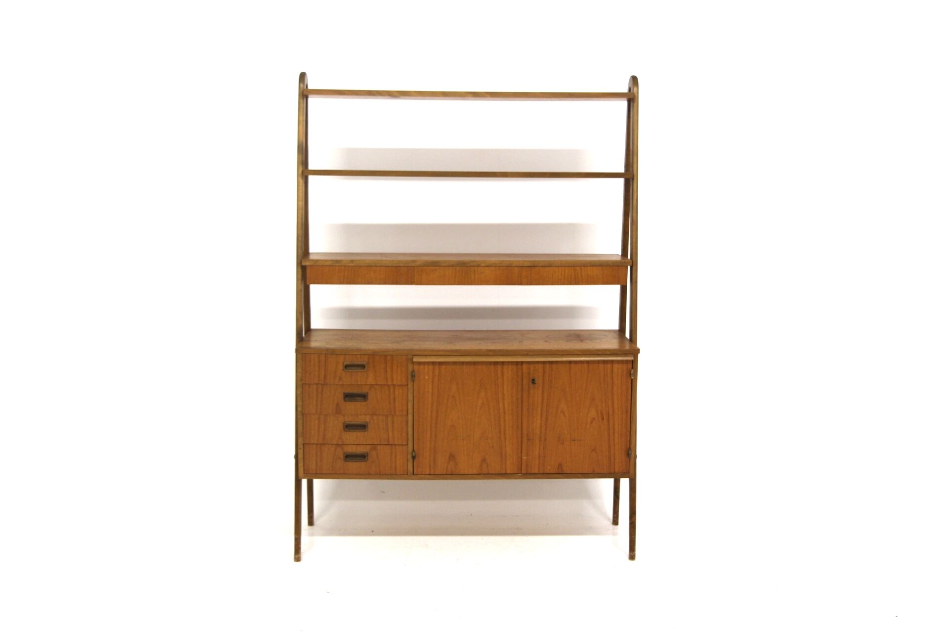 Secrétaire scandinave en teck, Suède, 1960