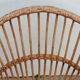 Rattan armchair 50s
