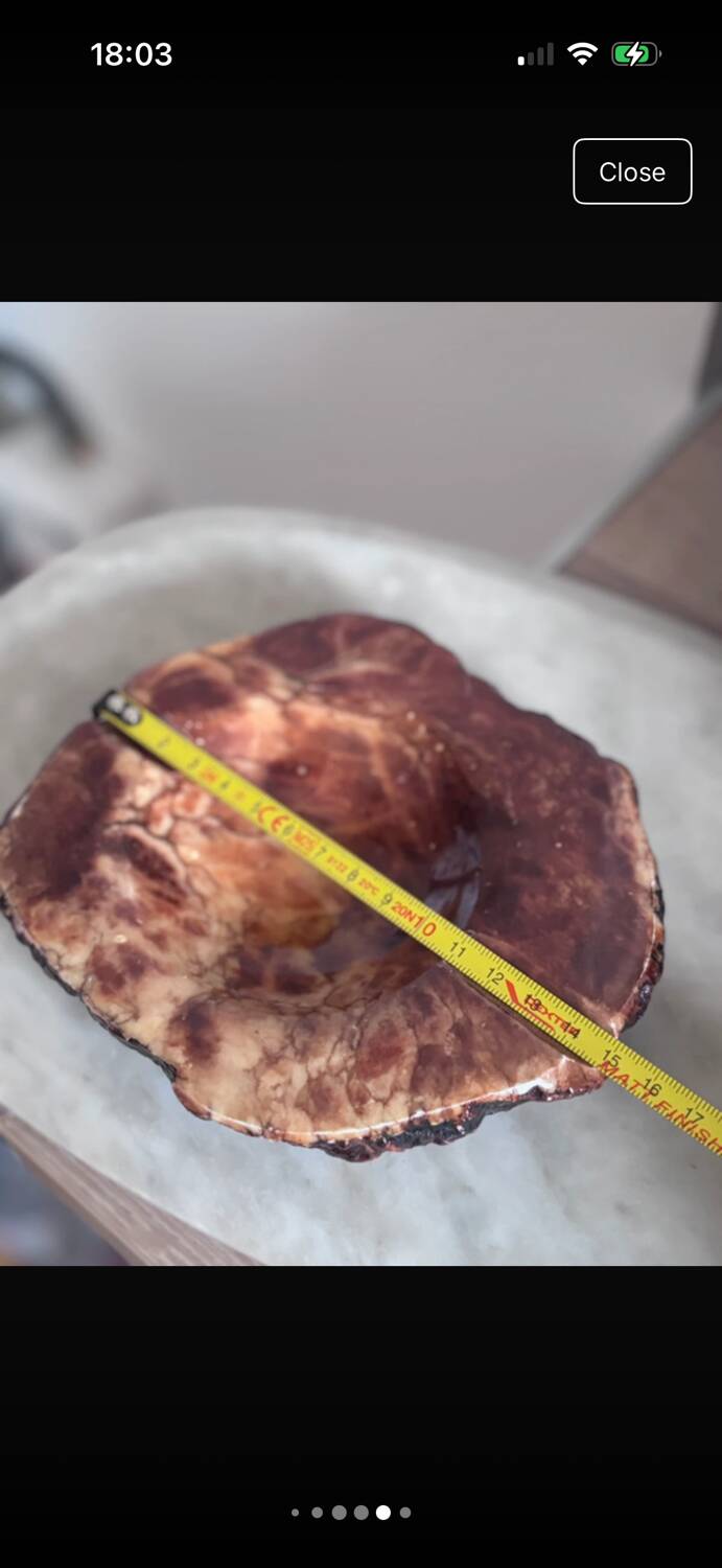 Onyx ashtray art deco