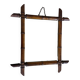 Old wooden mirror