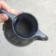 Sandstone vase enamelled art studio Jack Labrec