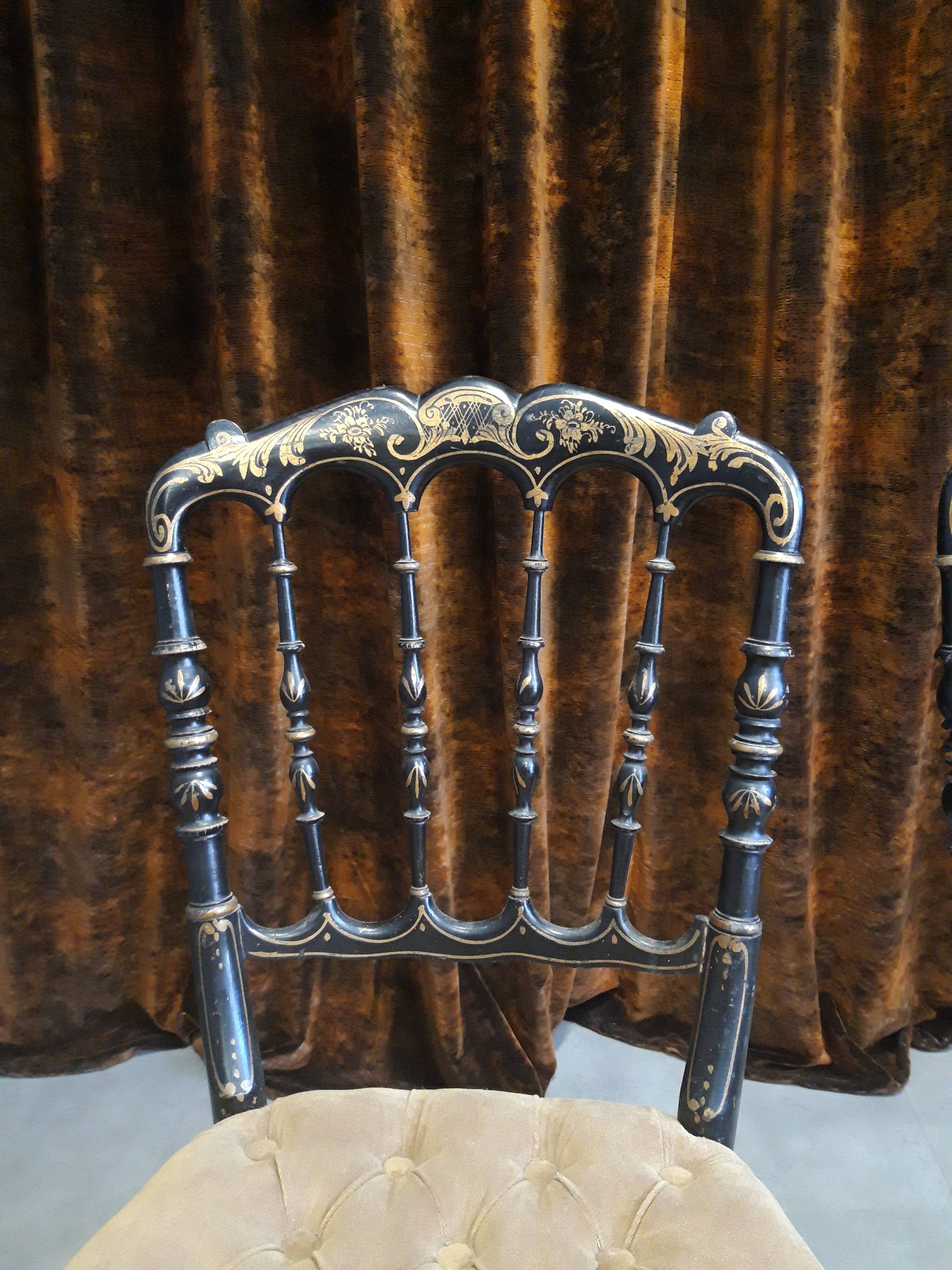 Paire de chaises Charivari