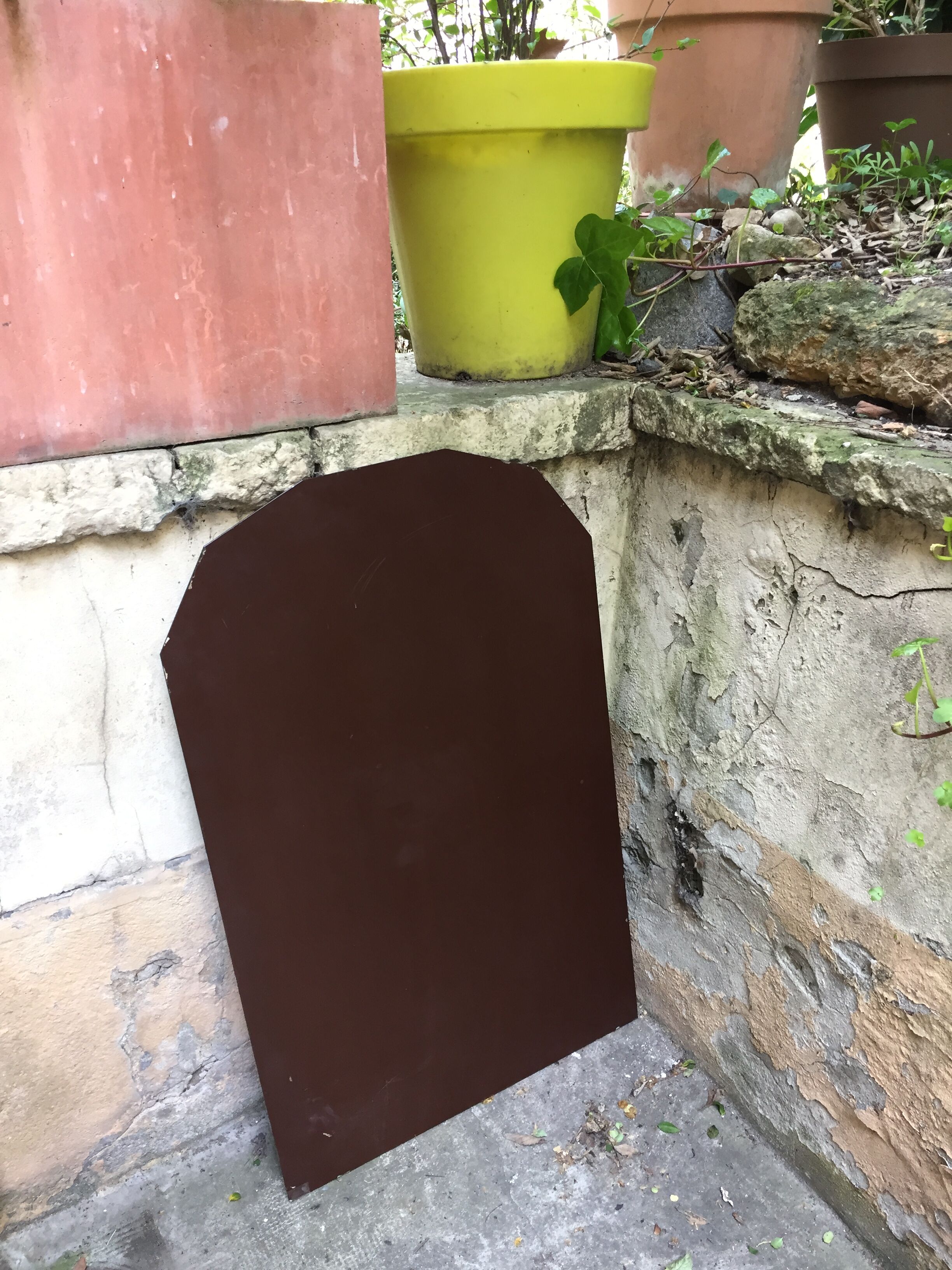 Large beveled mirror 30 years 63x103cm