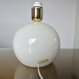 Alabaster lamp with double lighting, "ball" shape, 1970