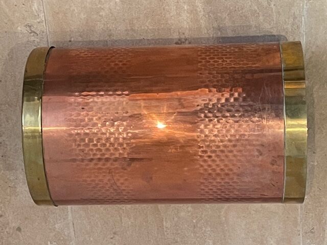 Copper umbrella door circa 1900/1920