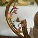 Vintage flower and foliage lamp, Italy, 1960s