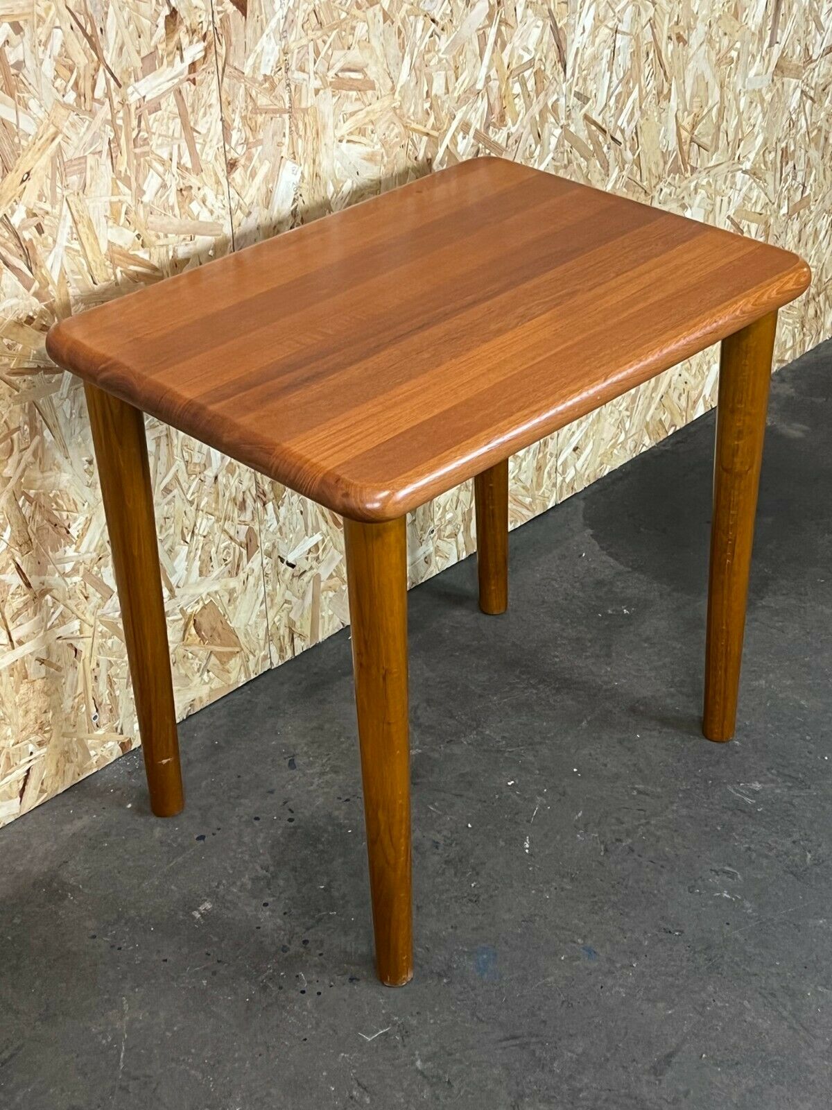 70s teak side table Glostrup Danish Design Denmark Mid Century