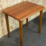 70s teak side table Glostrup Danish Design Denmark Mid Century