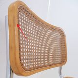 Vintage Cesca chair in light wood - Italy