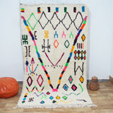 Handmade moroccan berber carpet 256 x 148 cm
