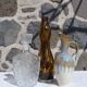 Vase en verre de Murano turtleshell