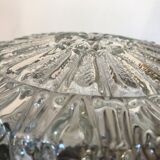 Vintage moulded glass ceiling light