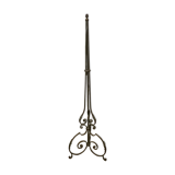 Art Deco wrought iron floor lamp base from the 1940s