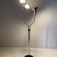 Vintage chromed floor lamp with three adjustable lights spots, Reggiani 1960s