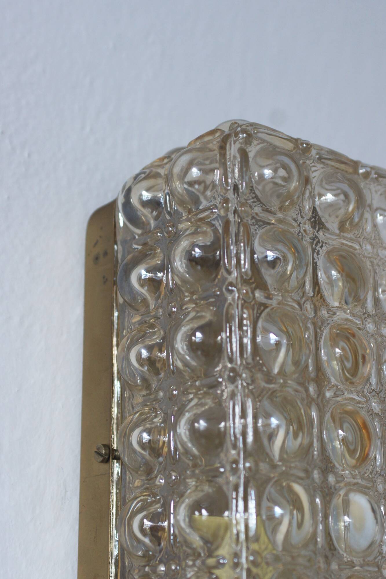Mid-Century Glass Sconce, 1960s
