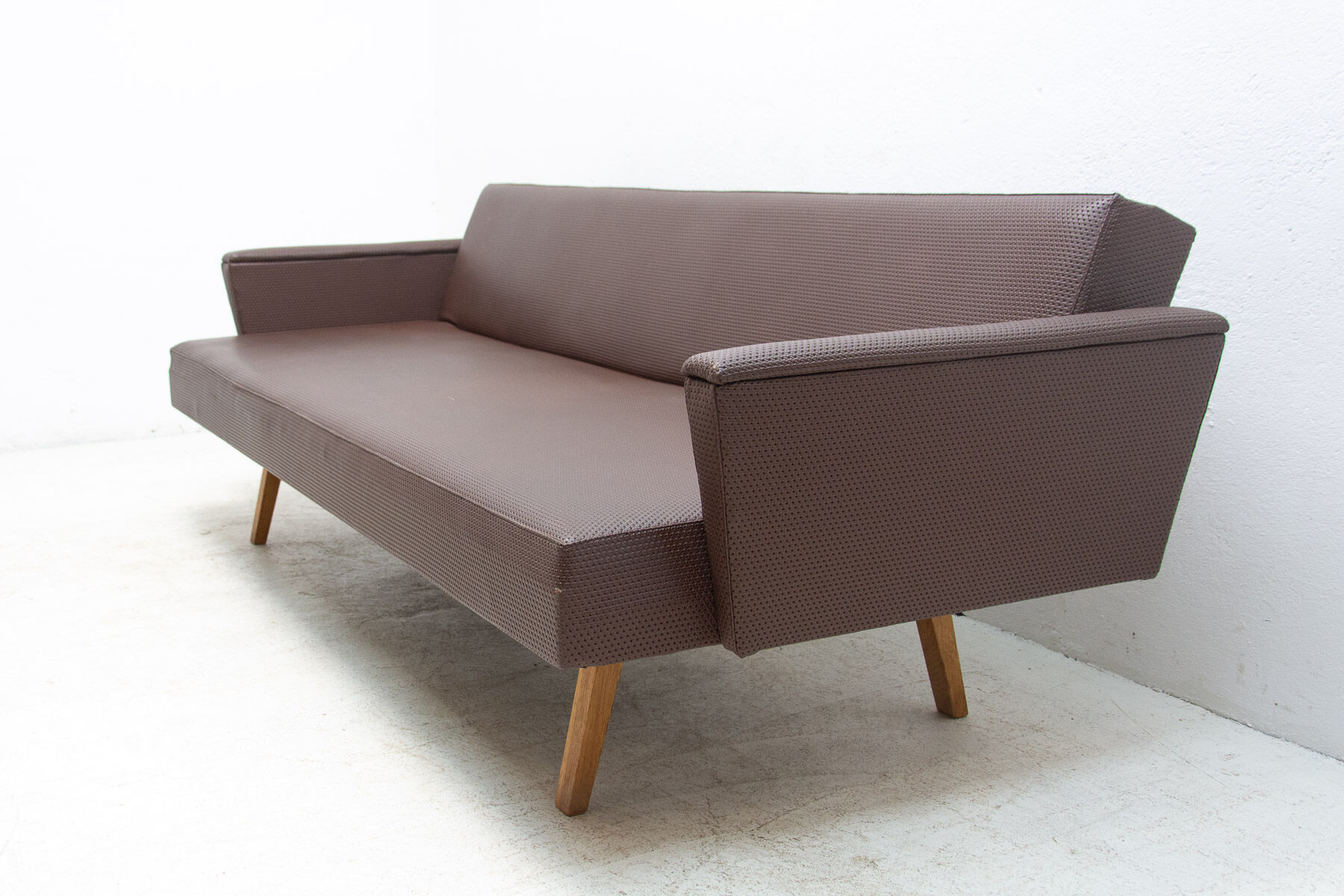 Eastern bloc folding sofabed, 1970´s, Czechoslovakia