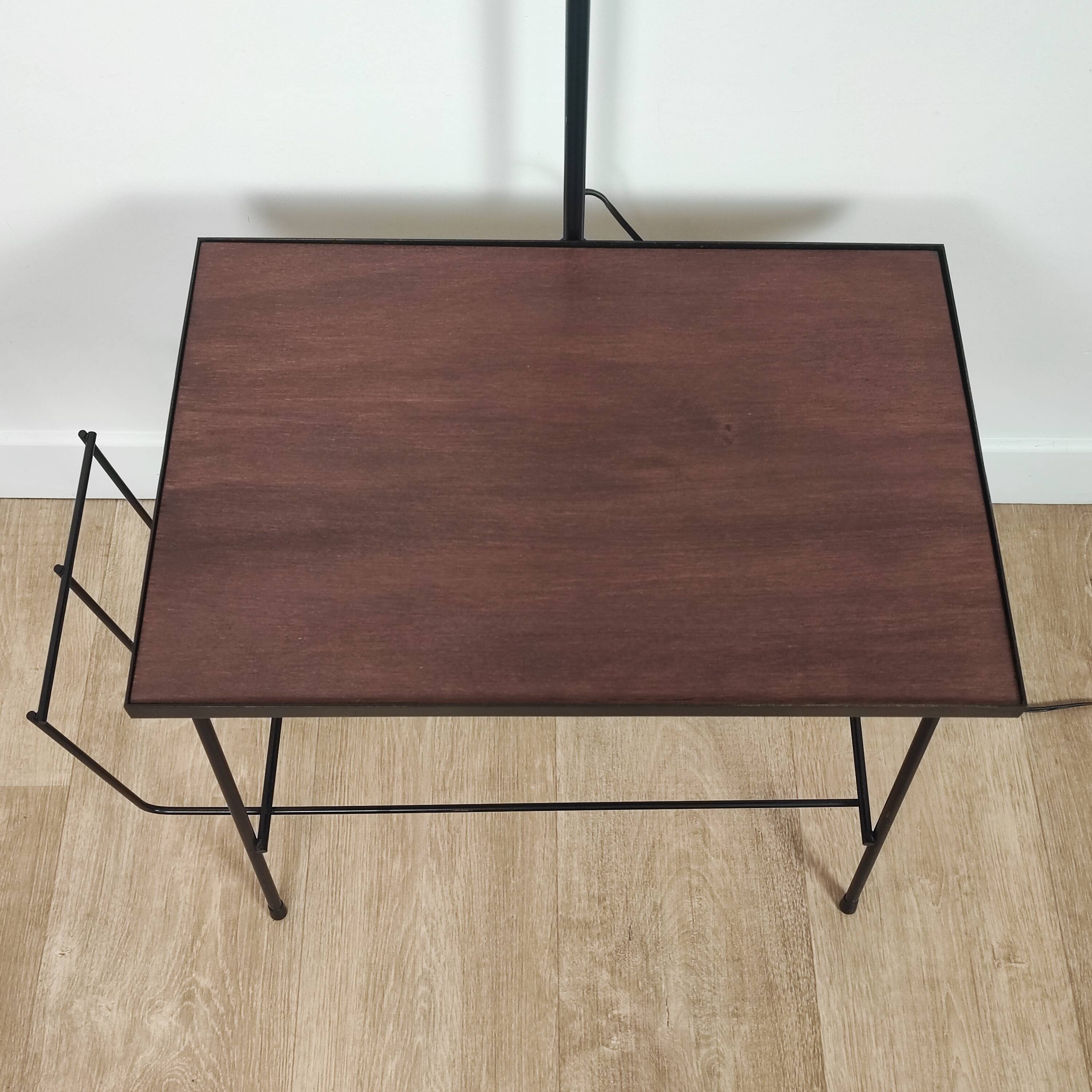 60s reading floor lamp