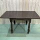English oak table from the 1930s with 2 extensions