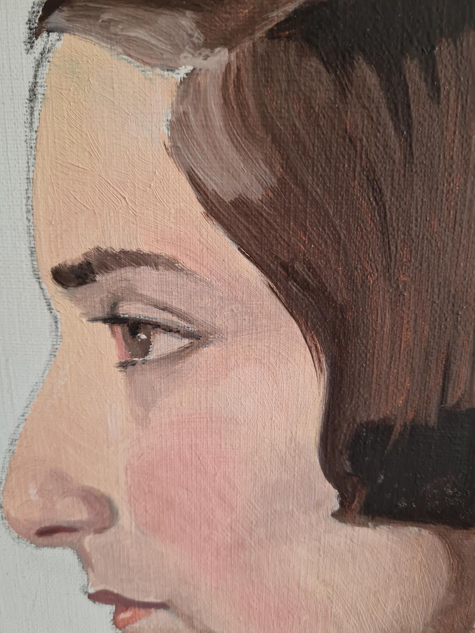 White portrait board