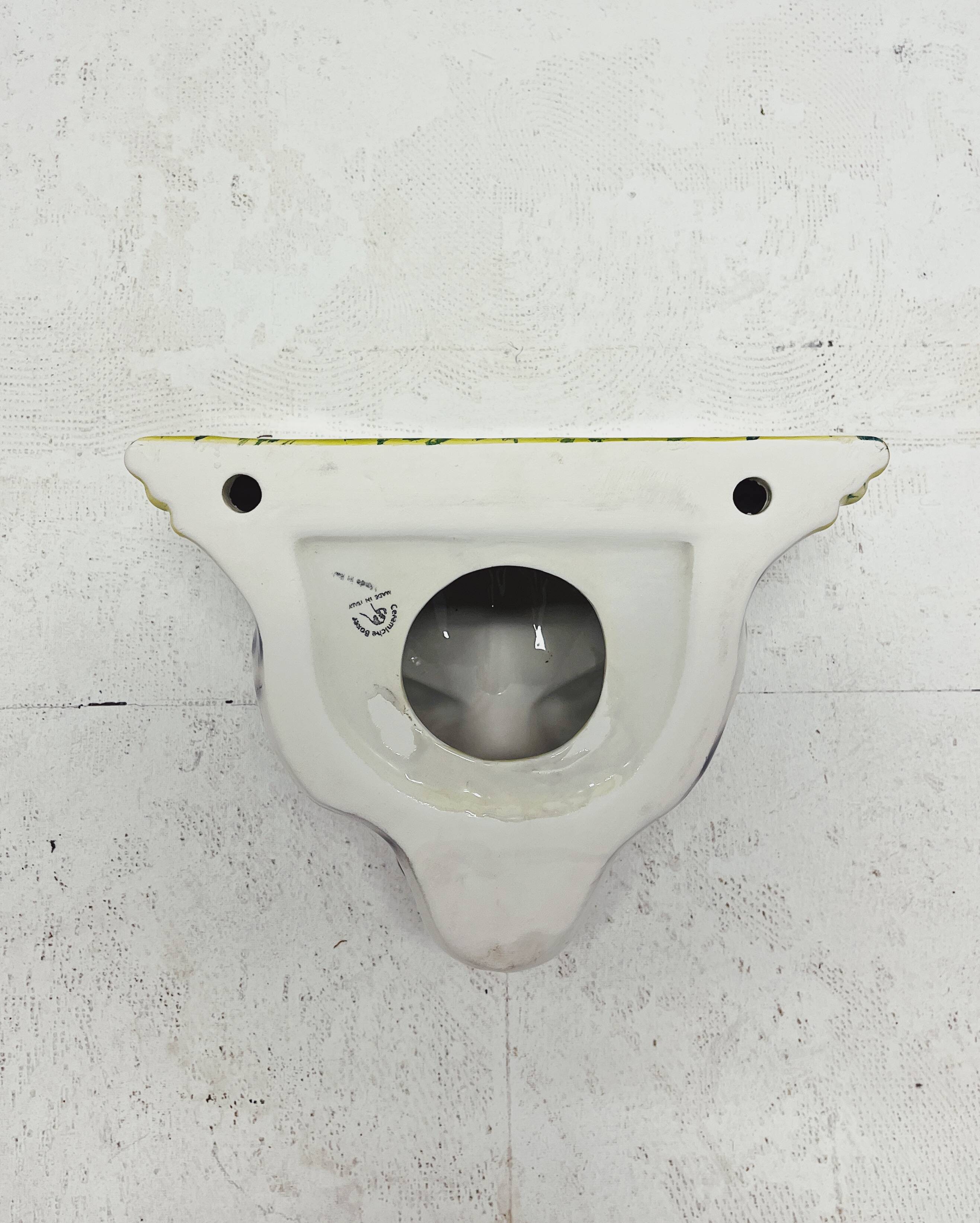 Wall Shelve Ceramic White Tiger