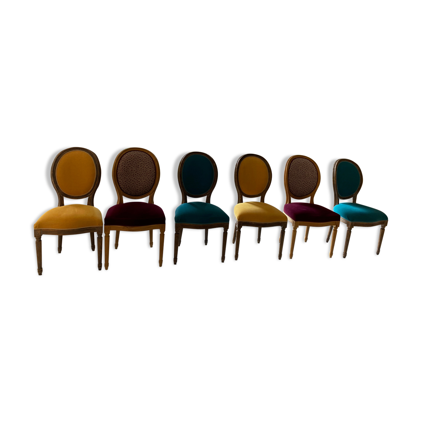 Set of 6 dining chairs